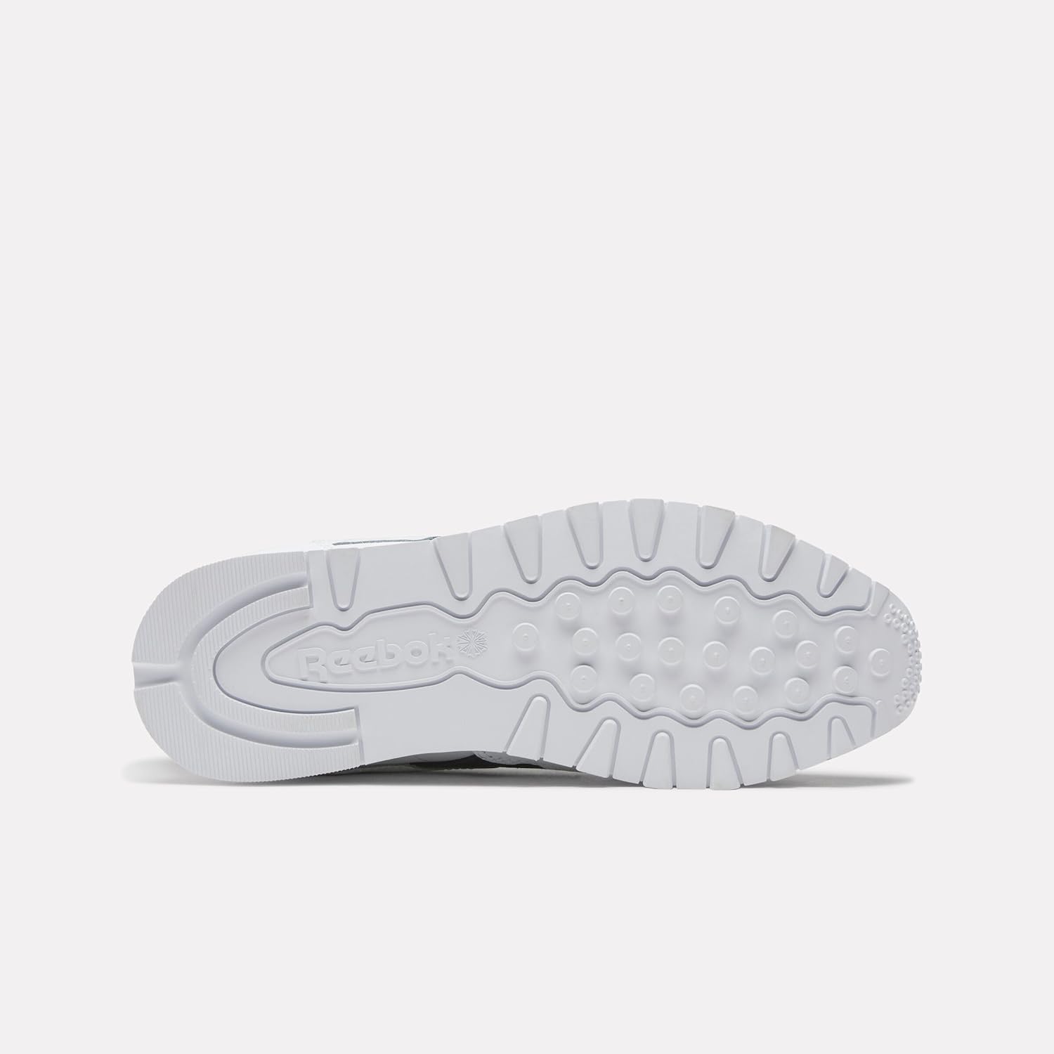 Классические кожаные кроссовки для взрослых, унисекс V1 Reebok, белый/черный/красный — фото 4