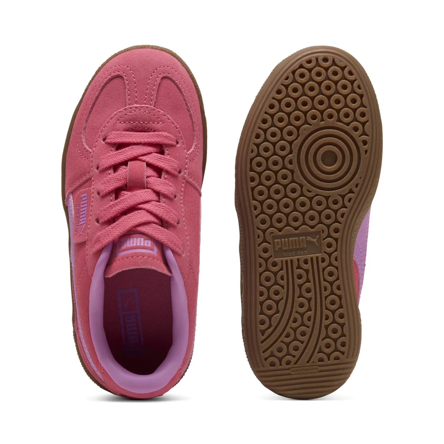 Кроссовки 'Palermo' Puma, Dark Pink — фото 3