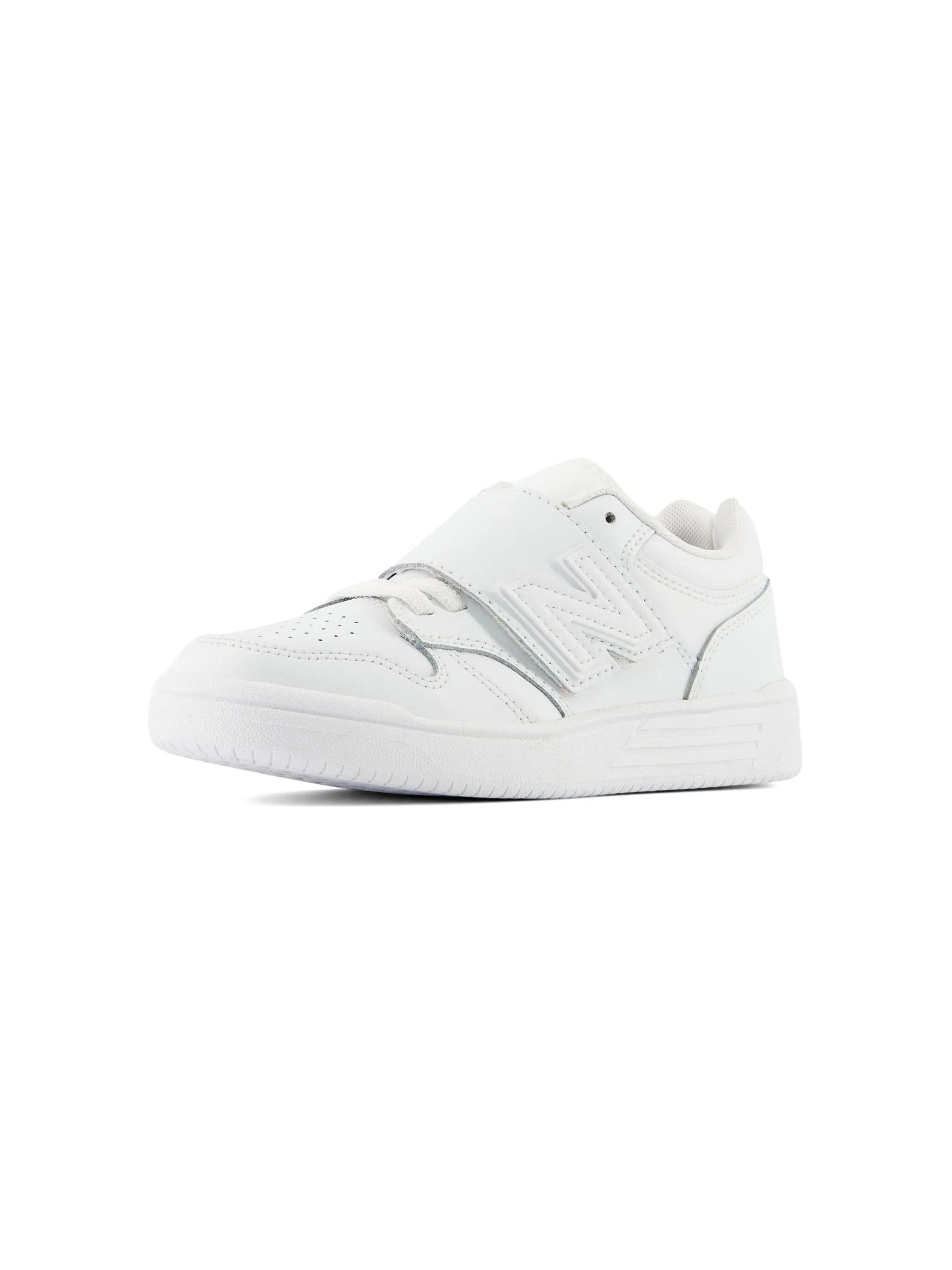 Кеды 480 на липучках New Balance Kids, белый — фото 3