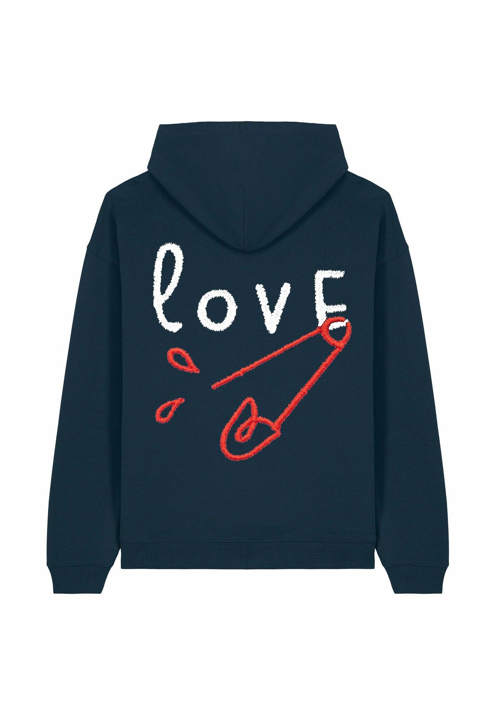 

Толстовка LOVEBROD BACK PRINT UNISEX HEAVYWEIGHT - Hoodie Mira Paris, темно-синий