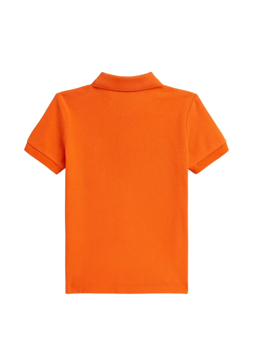 Знаменитая рубашка-поло с короткими рукавами Polo Ralph Lauren Kids, оранжевый — фото 2