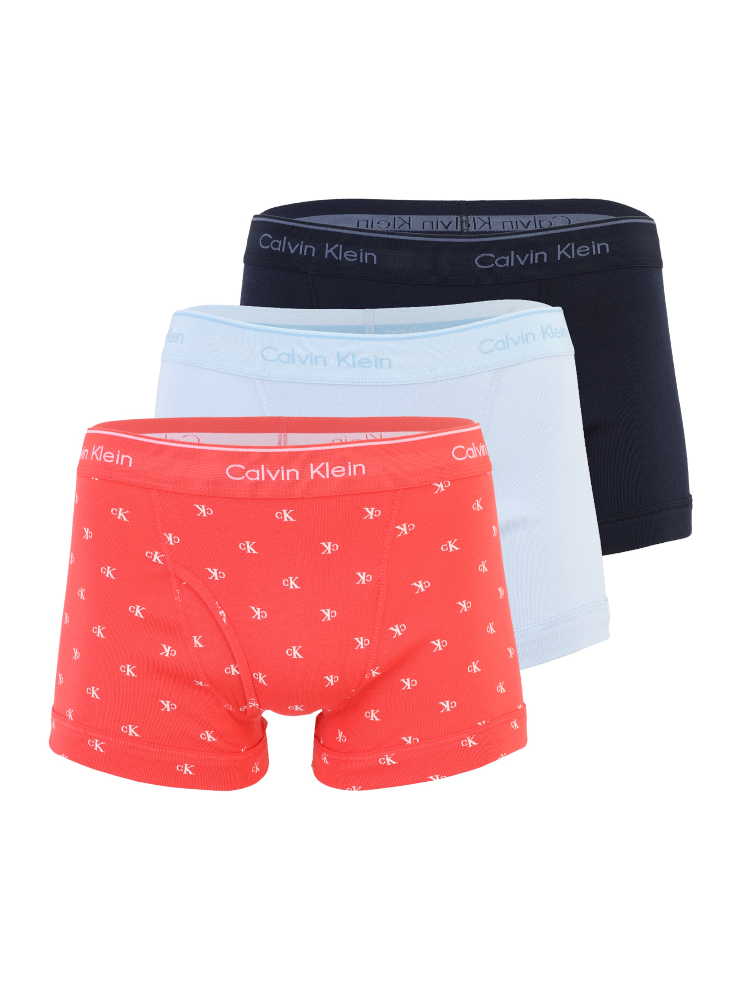 

Calvin Klein Underwear Боксеры в цветах Navy, Light Blue, Raspberry