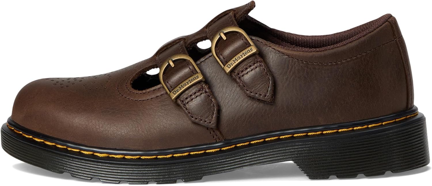 Dr. Martens Girls 8065 Y (Big Kid), Dark Brown — фото 4