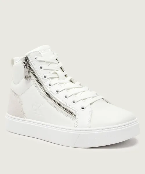 

Классические кожаные кроссовки Calvin Klein, белый