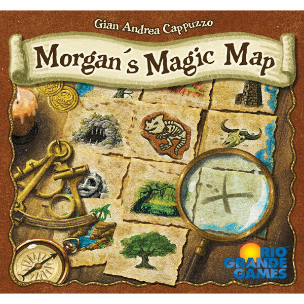 

Настольная игра Rio Grande Games Morgan's Magic Map