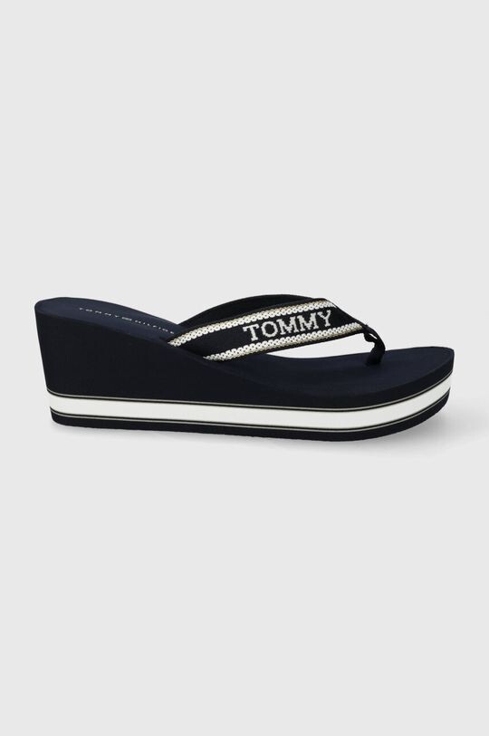 

Шлепанцы HILFIGER WEDGE BEACH SANDAL Tommy Hilfiger, темно-синий