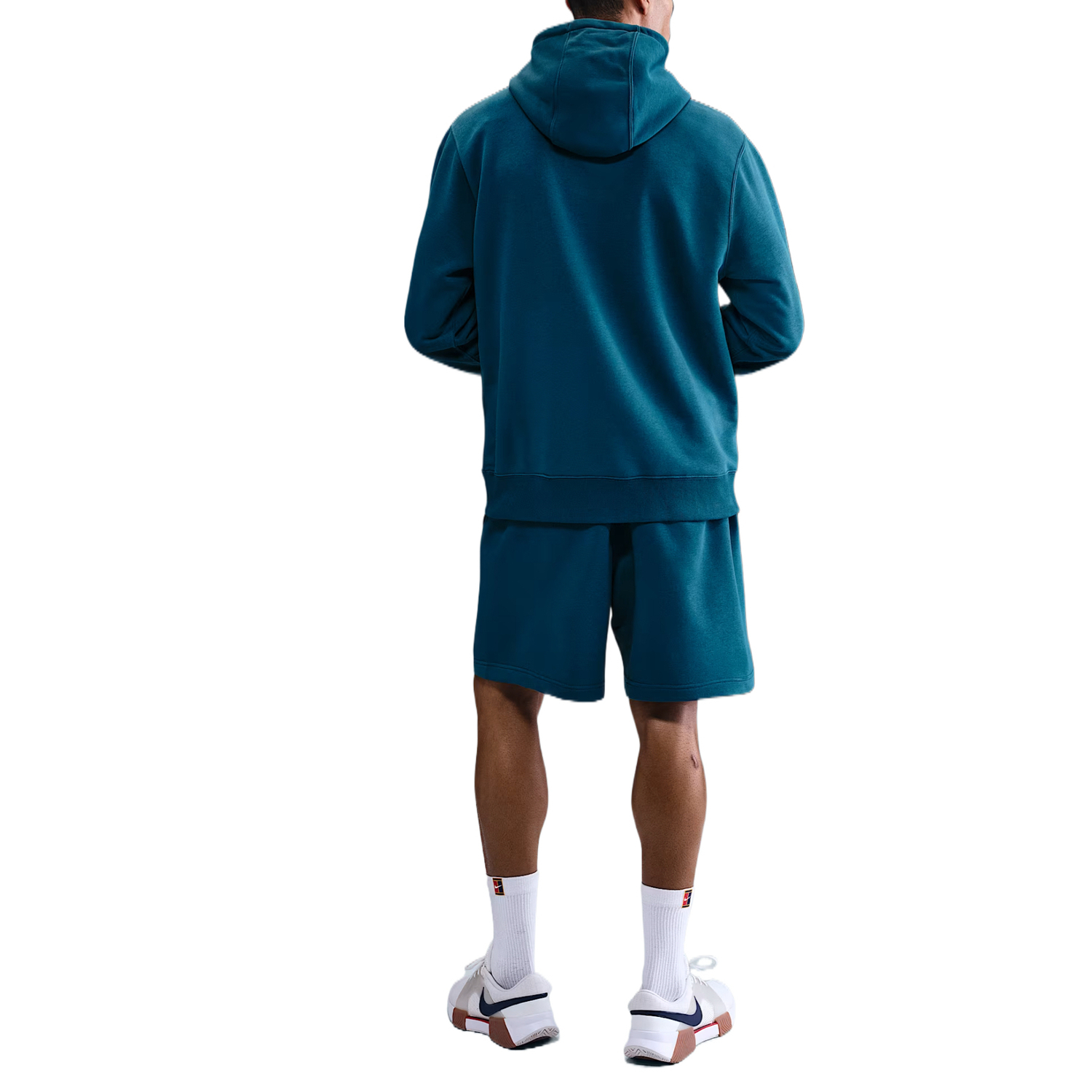 Мужская теннисная толстовка Court Heritage Dri-FIT из французской махровой ткани Nike, синий — фото 4