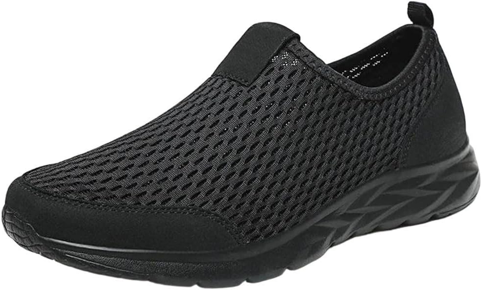 

Мужские повседневные дышащие легкие спортивные кроссовки для улицы Generic, черный