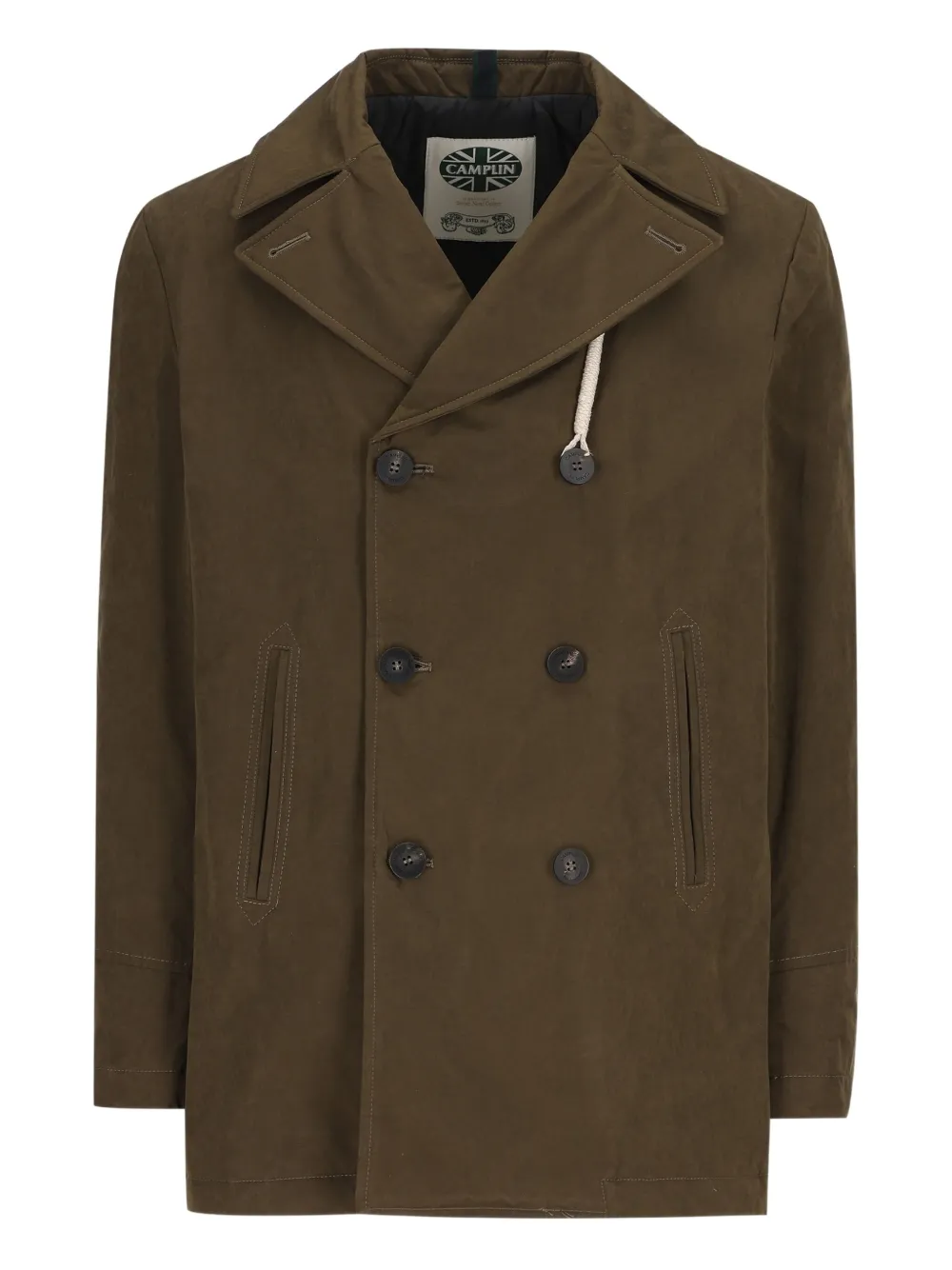 

Двубортное короткое пальто Camplin, коричневый