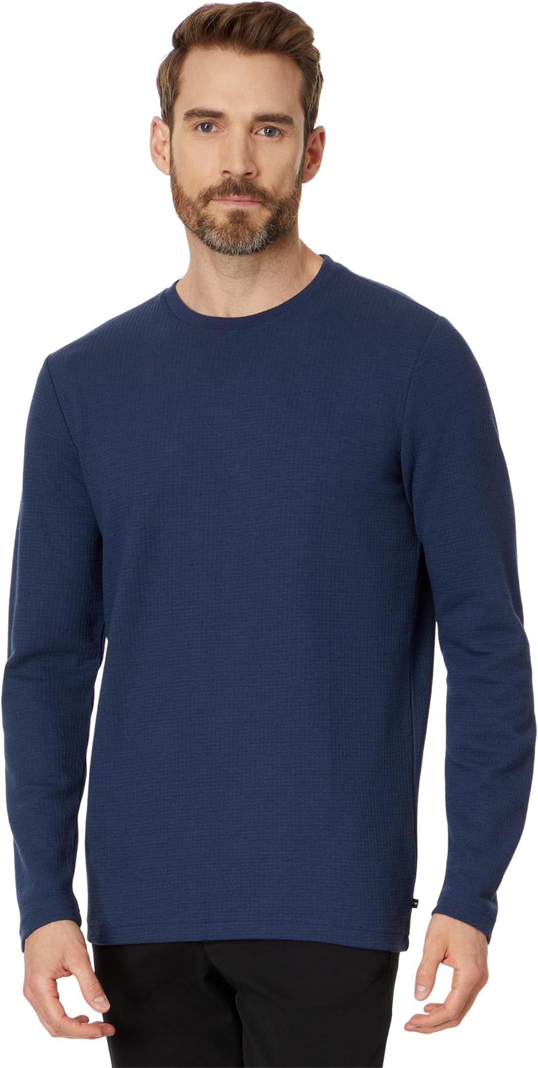 

Мужская толстовка Cloud Waffle Crew TravisMathew, Mood Indigo