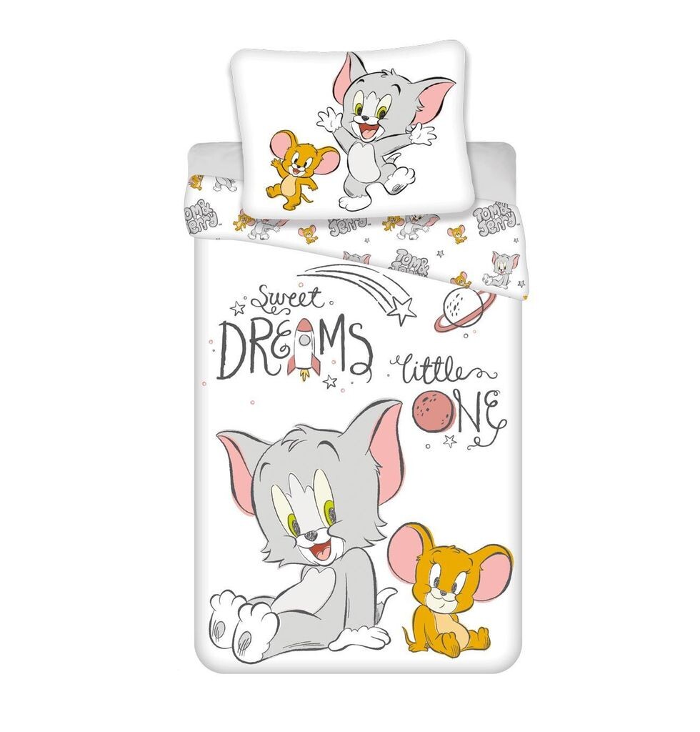 

JERRY FABRICS Детское постельное белье Tom and Jerry TJ050 детский хлопок, 100/135, 40/60 см