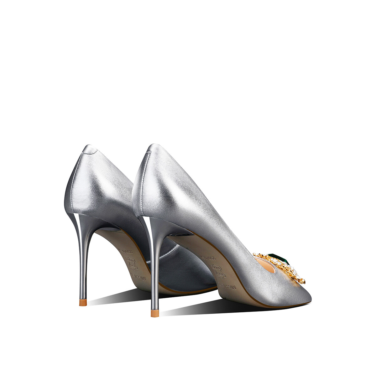 

Туфли женские на высоком каблуке Miss Left, цвет Silver Pink