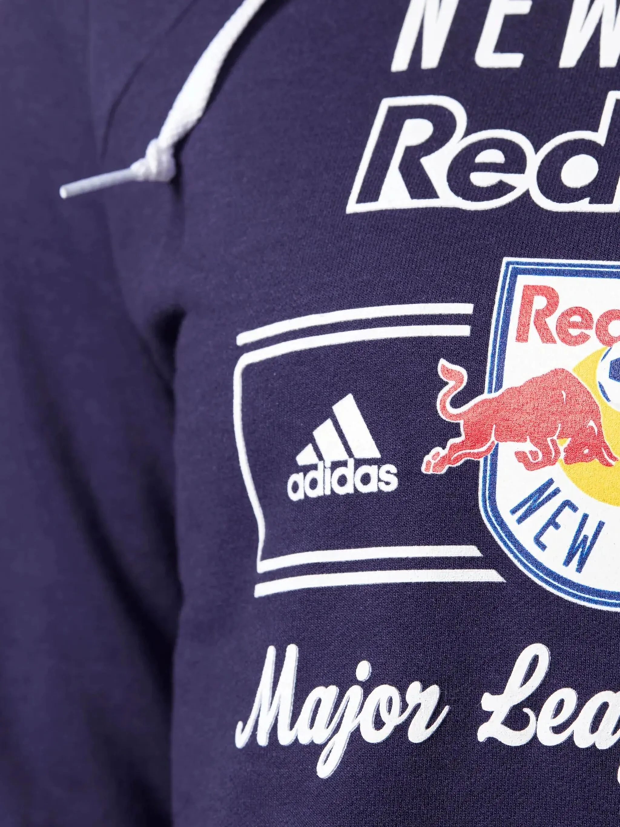 Худи с круглым вырезом из коллаборации с Bull Adidas, синий — фото 2