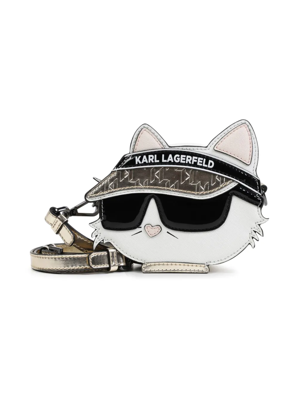 

Сумка через плечо Choupette KARL LAGERFELD KIDS, белый