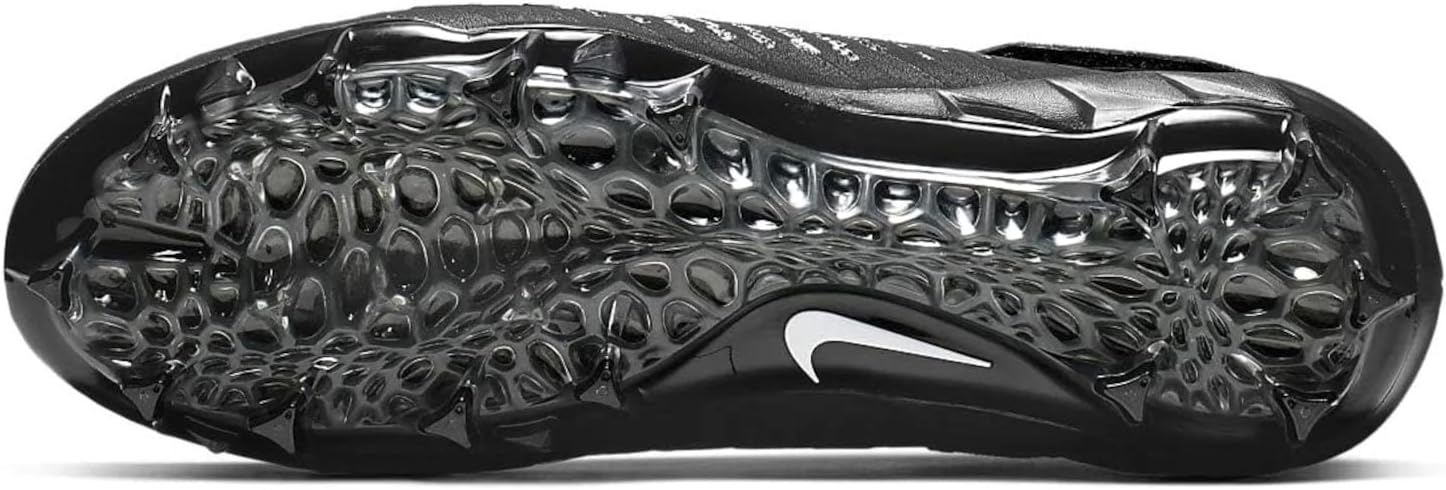 Футбольные бутсы Nike Men's Alpha Menace Pro 2 D - черный/белый, размер 7M US, черно-белый — фото 2