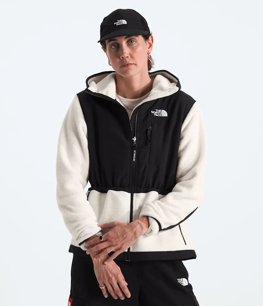 

Женская толстовка Denali в стиле ретро The North Face, White Dune/TNF Black