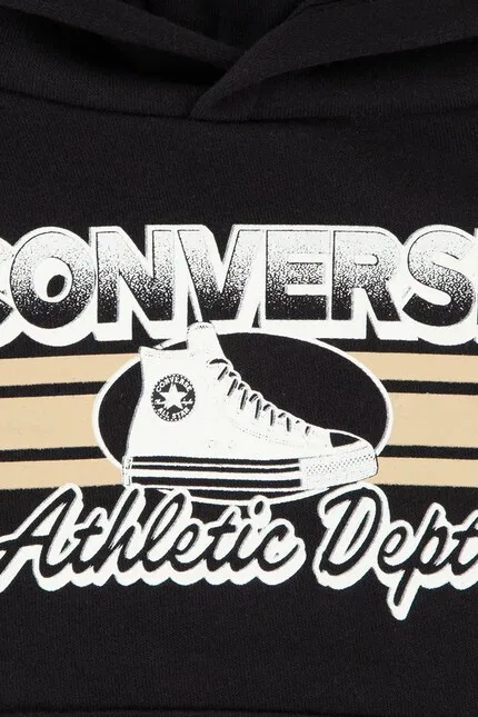 Детский спортивный костюм из футера Converse, черный — фото 3