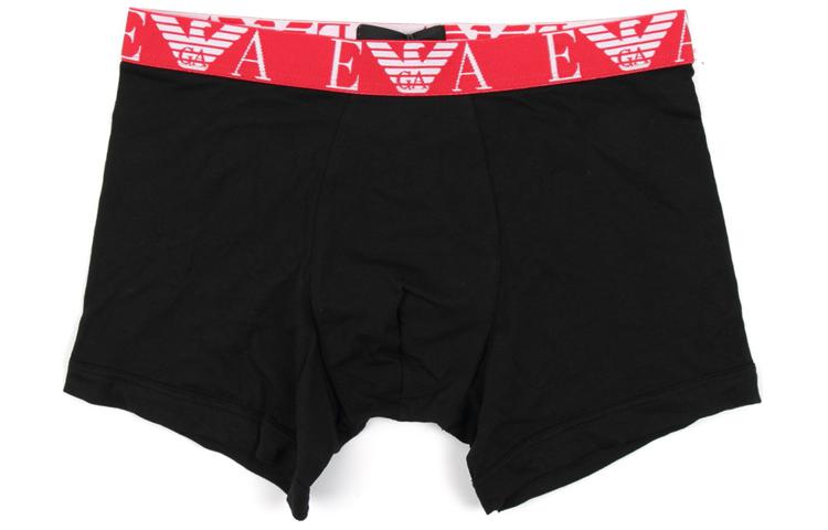 EA7 Трусы мужские 3 шт Emporio Armani, 3 шт (Черный+Красный+Белый) — фото 2
