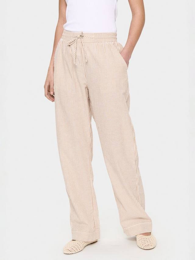 

Брюки Kira в полоску Saint Tropez, Mid Brown