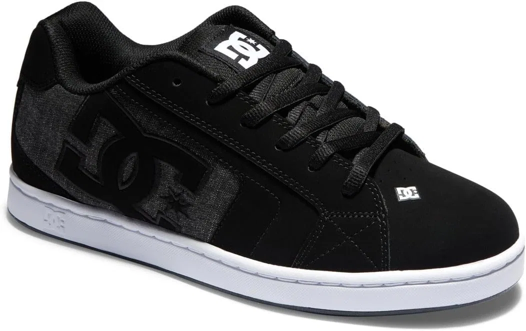 Мужские низкие кроссовки DC Shoes Net Se для скейтбординга, Black Armor Black — фото 3