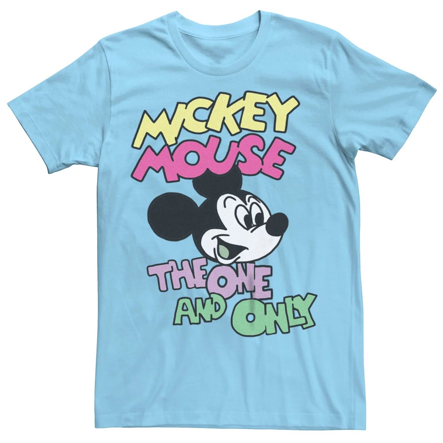 

Мужская футболка с граффити Микки Мауса Диснея Licensed Character