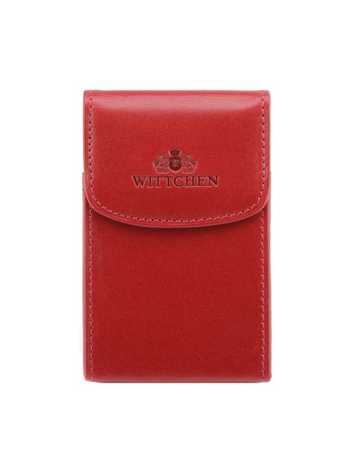 

Кошелек Wittchen Visitenkartenetui Kollektion Italy (H)11 (B)7 (T)2cm, красный