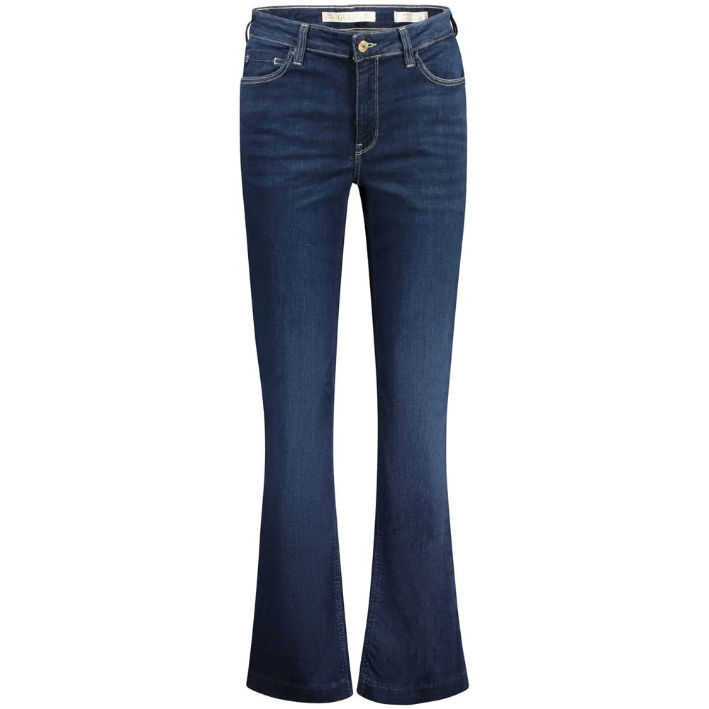 

Синие хлопковые джинсы Guess Shoes, синий