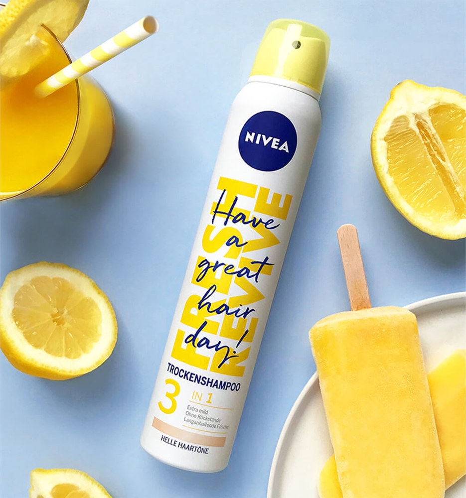 Сухой шампунь Fresh Revive для максимального объема Nivea, light tones 200 мл — фото 3