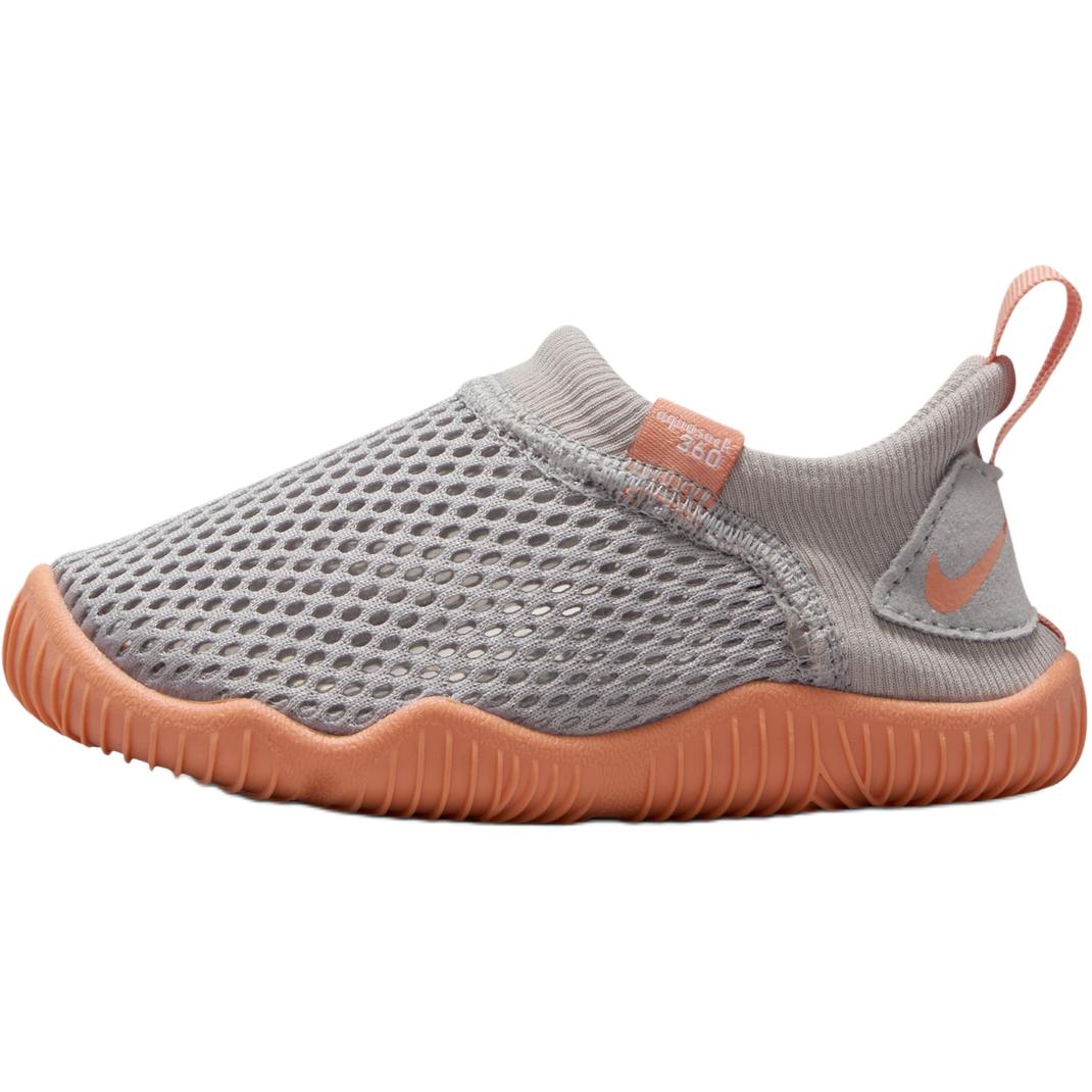 

Nike Aqua Sock 360 с антиударной амортизацией, низкие, для малышей, серебристо-серый
