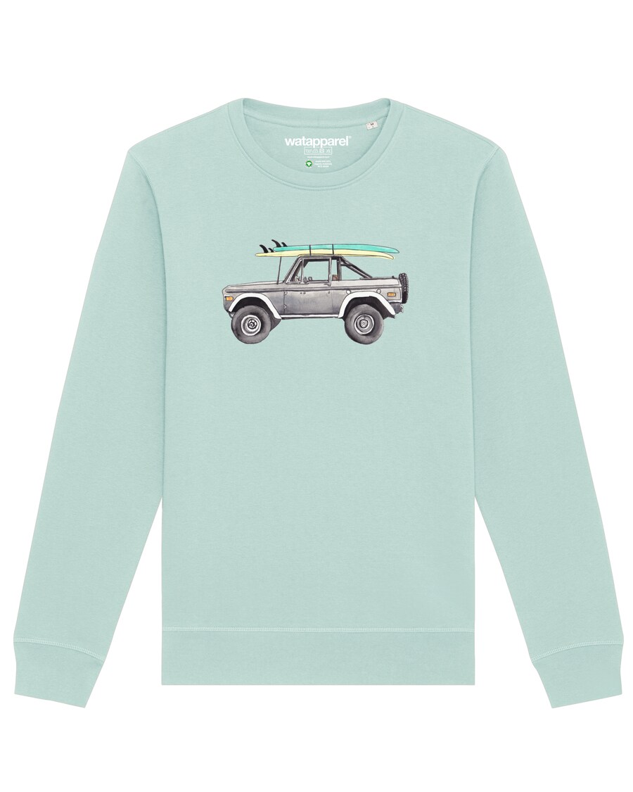 

Толстовка Watapparel Surf Pickup, лазурный