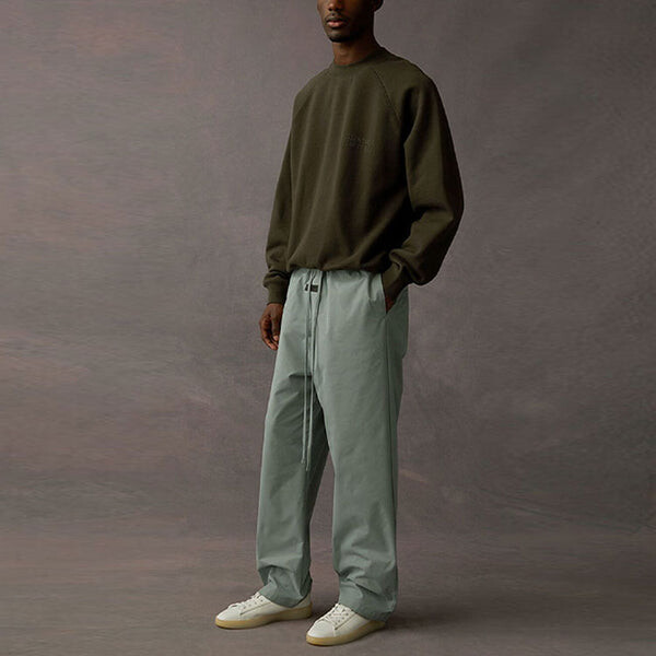 Брюки drop2 ss23 ls relaxed trouser 'sycamore' Fear Of God Essentials, синий — фото 3