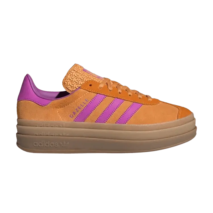 Кроссовки Adidas Wmns Gazelle Bold, Flash Orange Purple Burst
