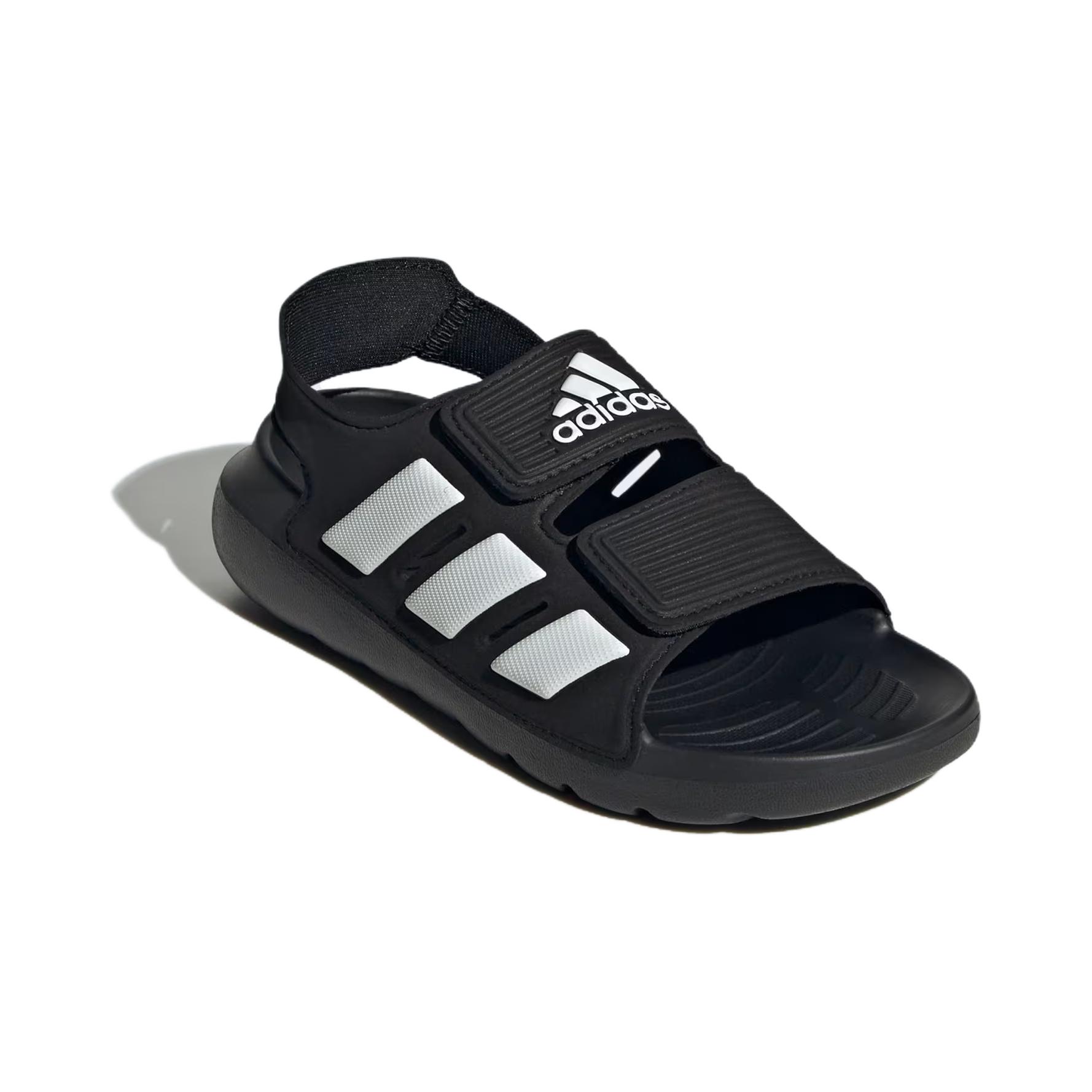 Alta Swim 2.0 Противоскользящие амортизирующие детские сандалии Black White для детей 3-7 лет Adidas — фото 3