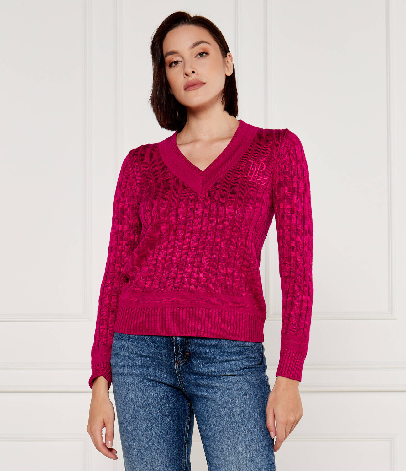 

Свитер LAUREN RALPH LAUREN Regular Fit, фуксия