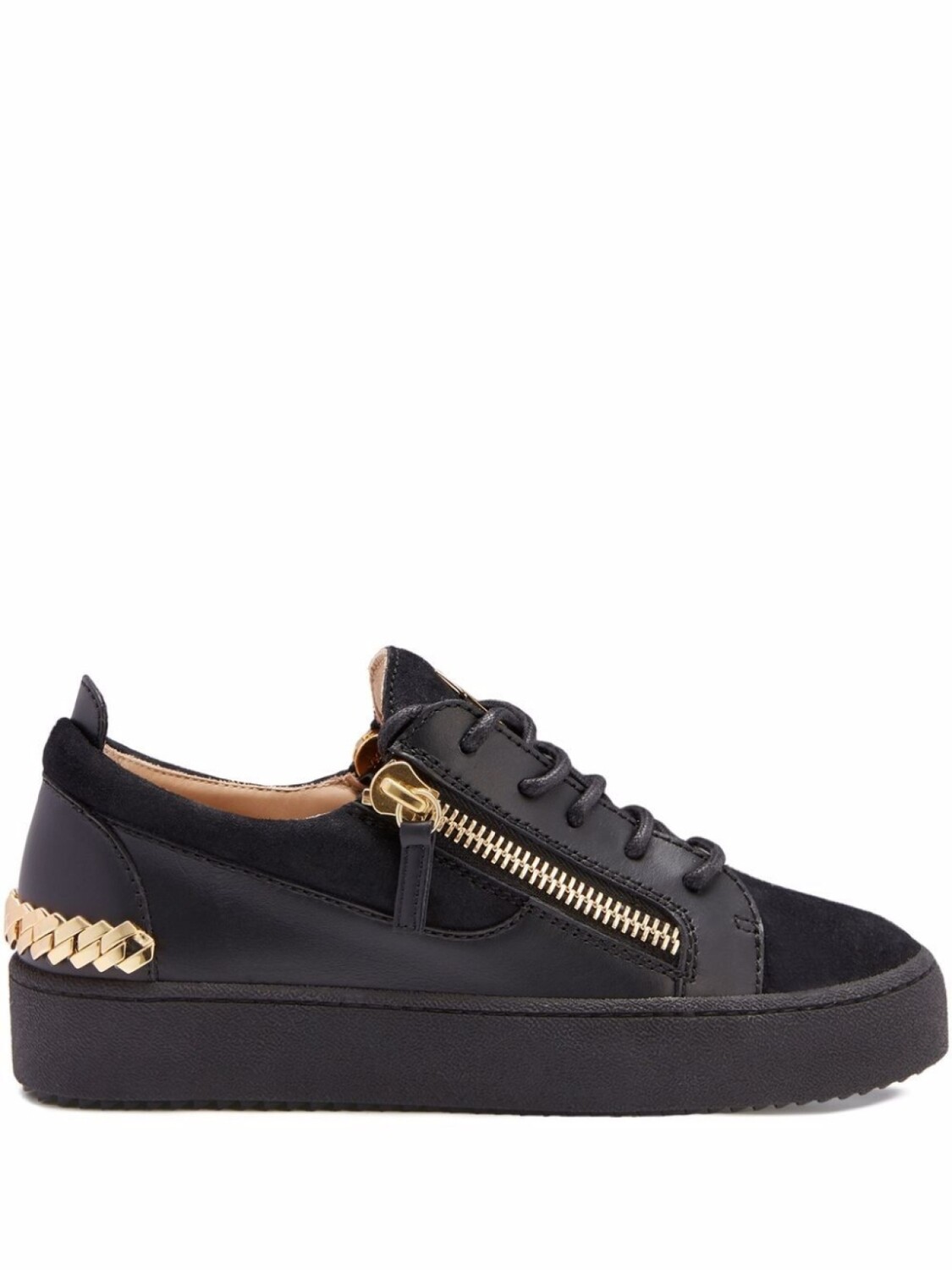 

Giuseppe Zanotti кеды Gail с цепочками, черный