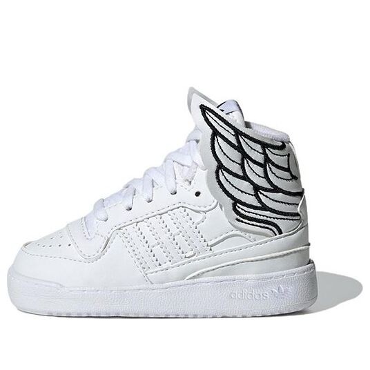 

Кроссовки jeremy scott x wings 4.0 i 'cloud white' Adidas, белый