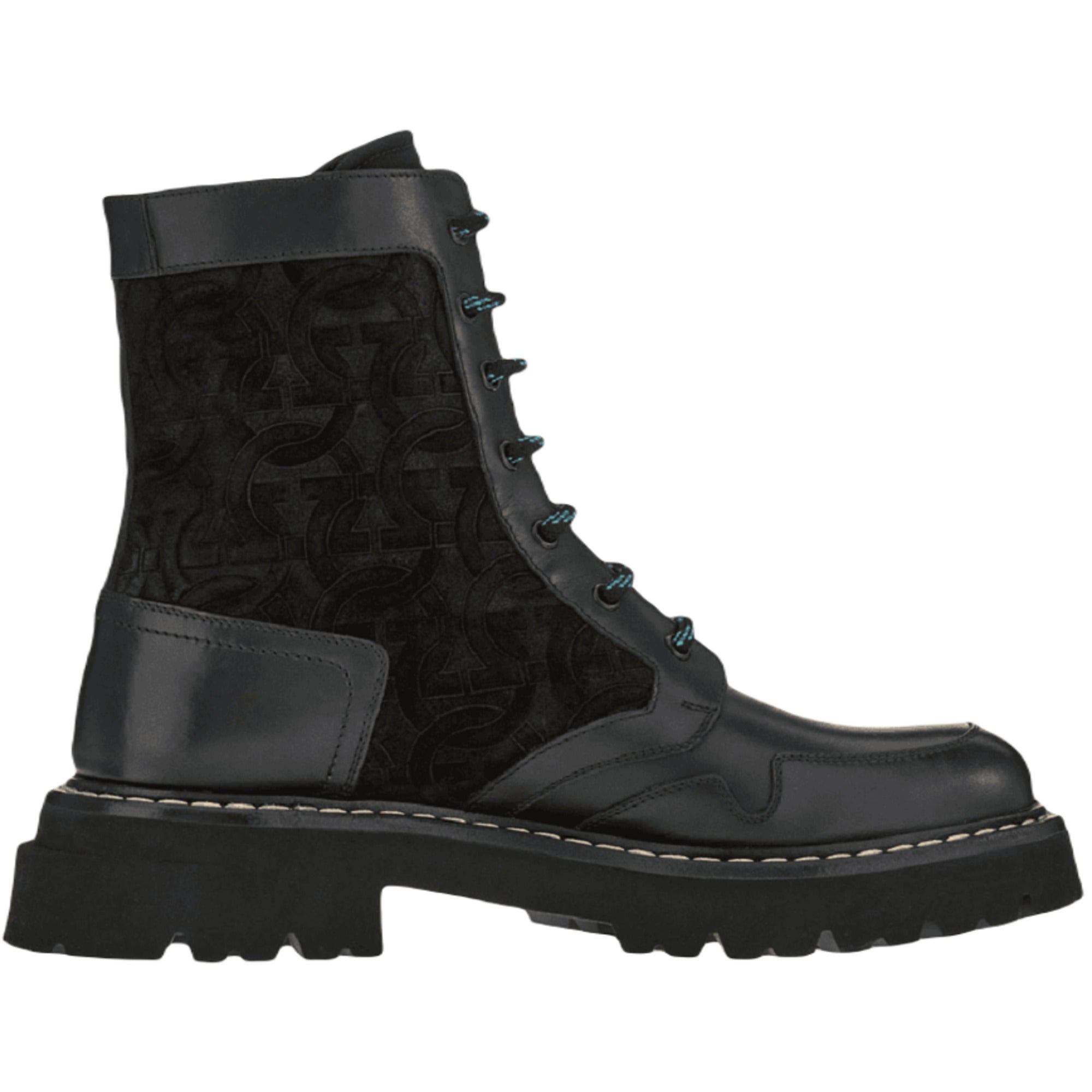 

Ботинки Ferragamo Iuri мужские черные Salvatore Ferragamo