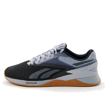 

Кроссовки Reebok Nano X3 'Cold Grey Black', черный