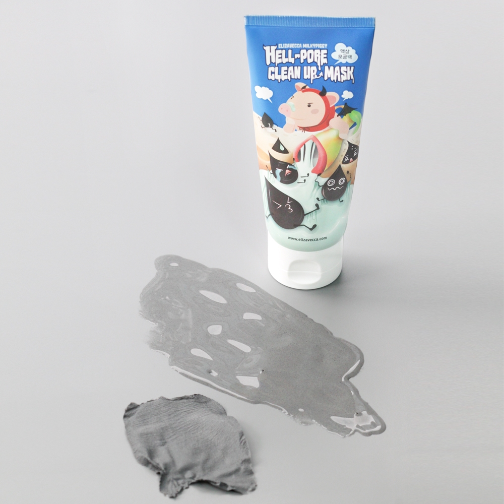 Маска для лица Elizavecca — Пленка Milky Piggy Hell-Pore Clean Up Mask, гелевая -пленка против черных точек, 100 мл — фото 2