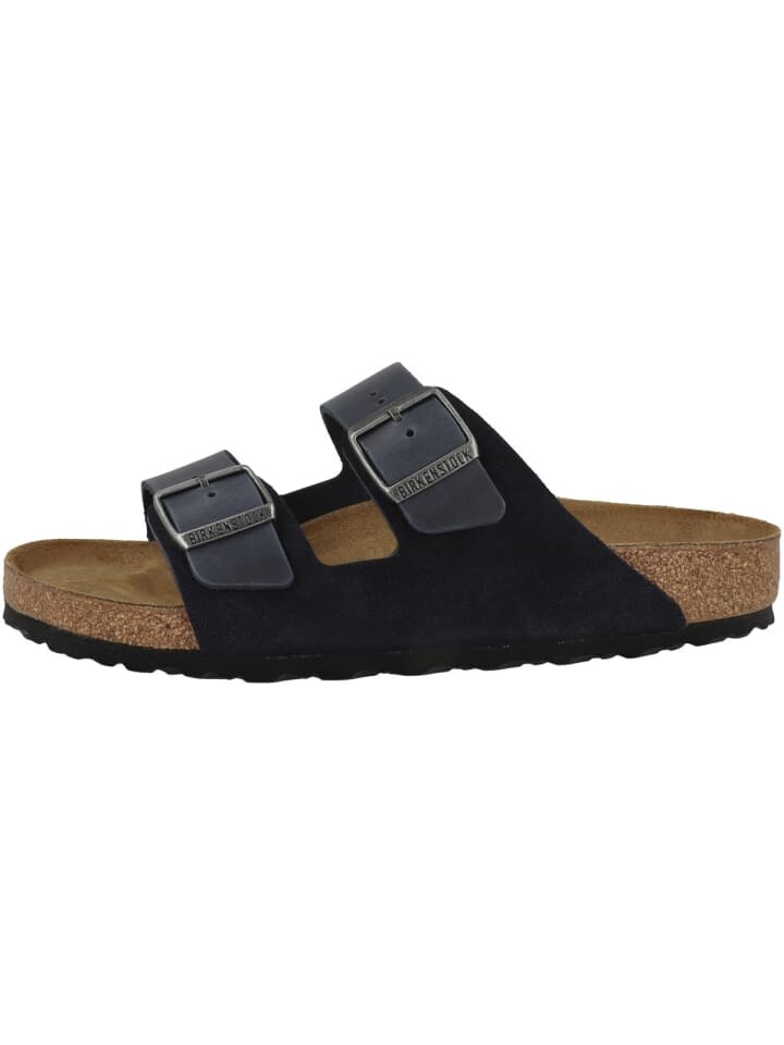 

Сандалии Birkenstock Sandale Arizona Leder Mix normal, темно-синий