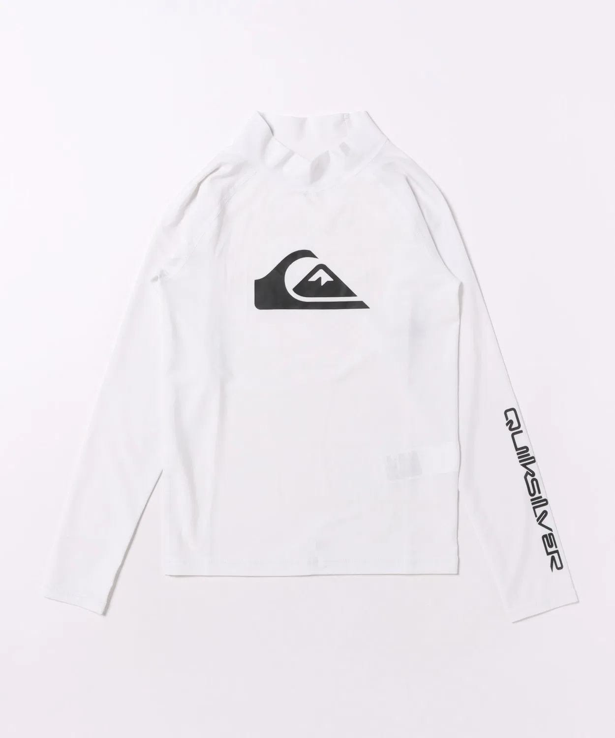 Рашгард с длинным рукавом Quiksilver Youth All Time LR, UPF50+, белый