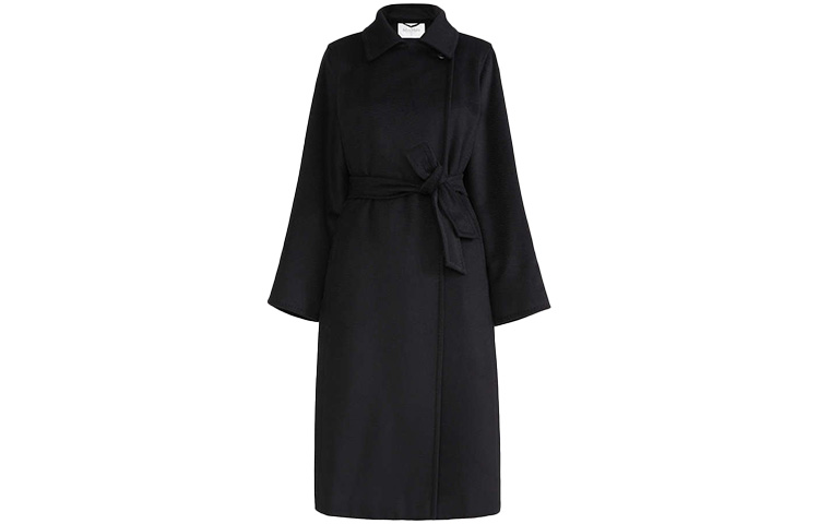 

MaxMara Женское черное пальто Black, Black