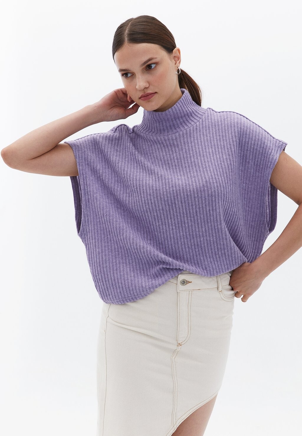 

Свитер Oversize OXXO, цвет chalk violet