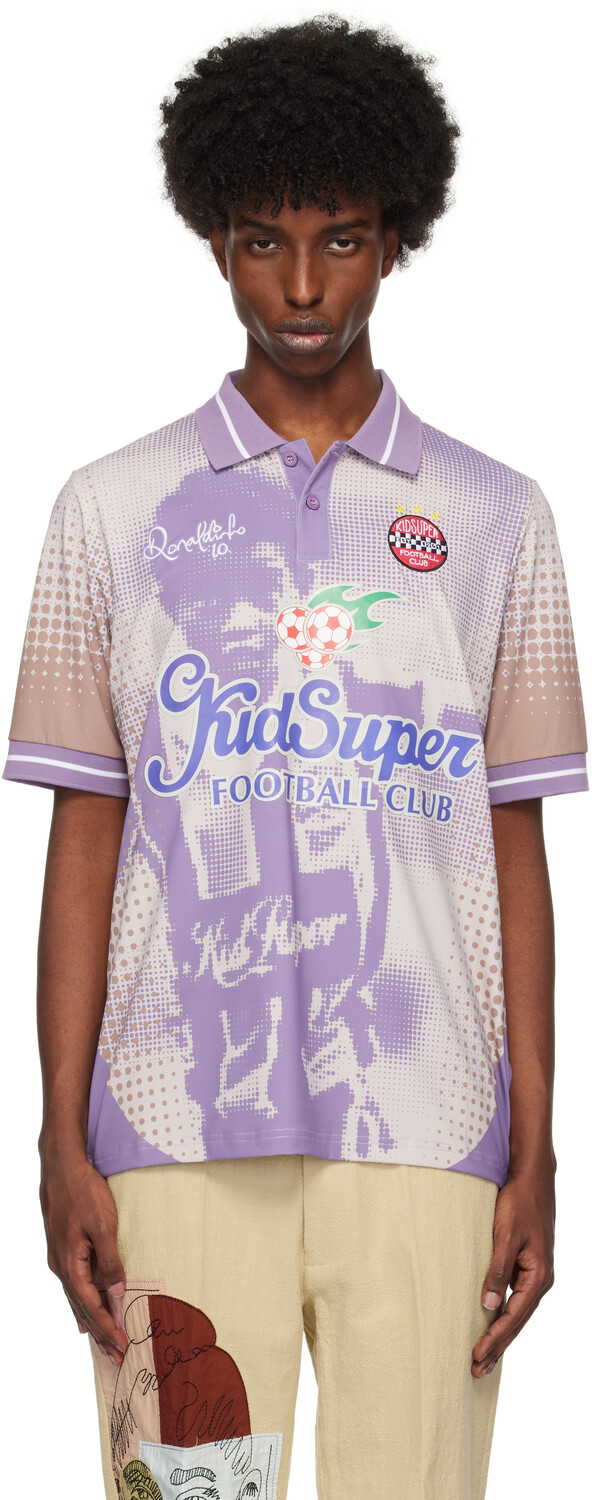 

Футболка-поло Purple Ronaldinho Edition KidSuper