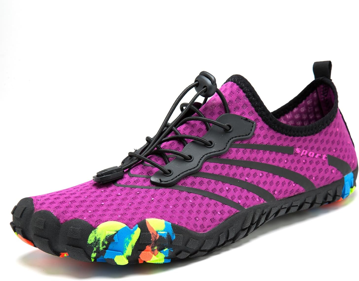 

Водные тапочки для мужчин и женщин, обувь, для пляжа и бассейна, быстро сохнущая, для дайвинга, серфинга, каньонинга, йоги, аэробики Zhogize, пурпурный