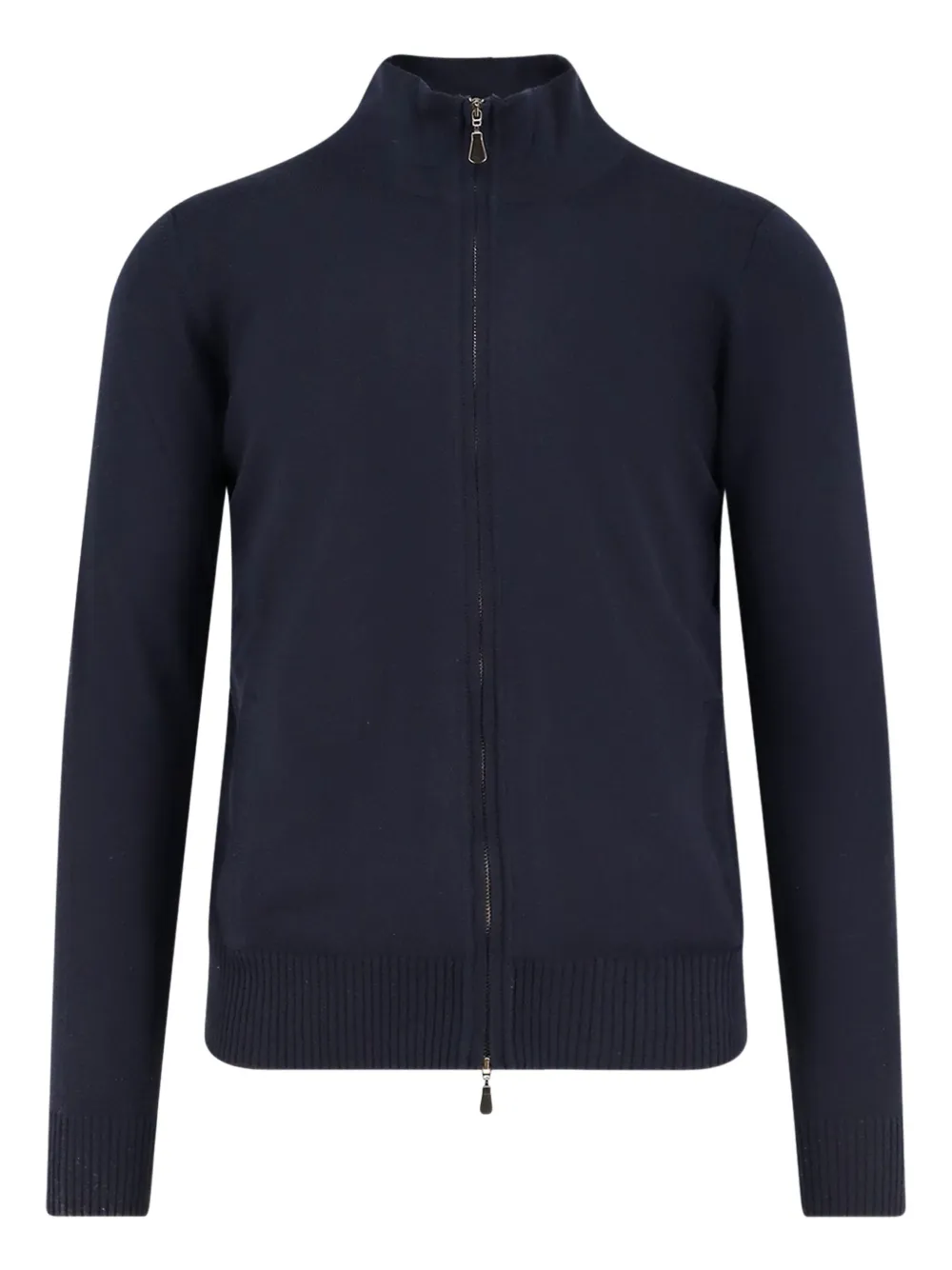 

Кардиган с высоким воротником на молнии Alpha Studio, синий