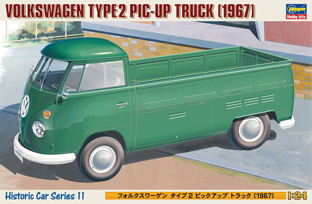 

Volkswagen Type 2 Пикап '67 1:24 Hasegawa HC11