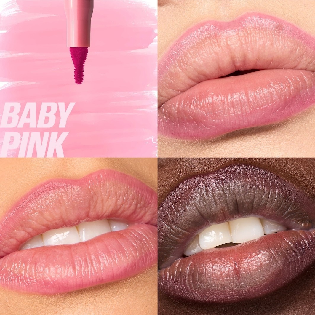 Карандаш-тинт для губ Huda Beauty Lip Contour Stain, оттенок Baby Pink — фото 2