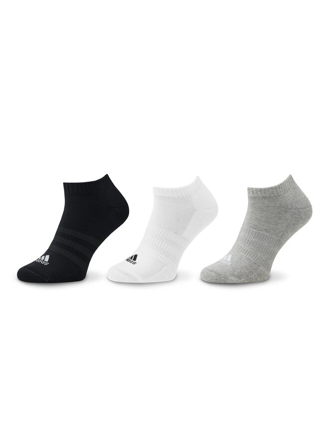 

Носки Cushioned Low-Cut Socks 3 Pairs IC1333 adidas, серый/черный/белый