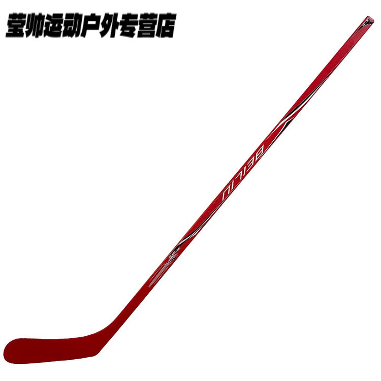 

He Jiagong Клюшка для хоккея с шайбой и мячом, деревянная, детская, новая модель, 167 см, 0,7 кг, правша